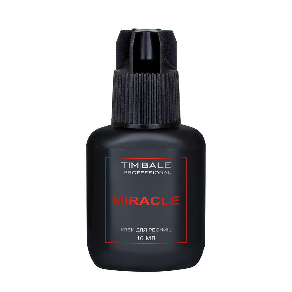 Клей TimBale Miracle чёрный для наращивания ресниц, 10 мл